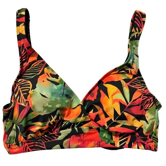 Ralph Lauren Surplice Front Bikini Swim Top - Picture 3 of 7